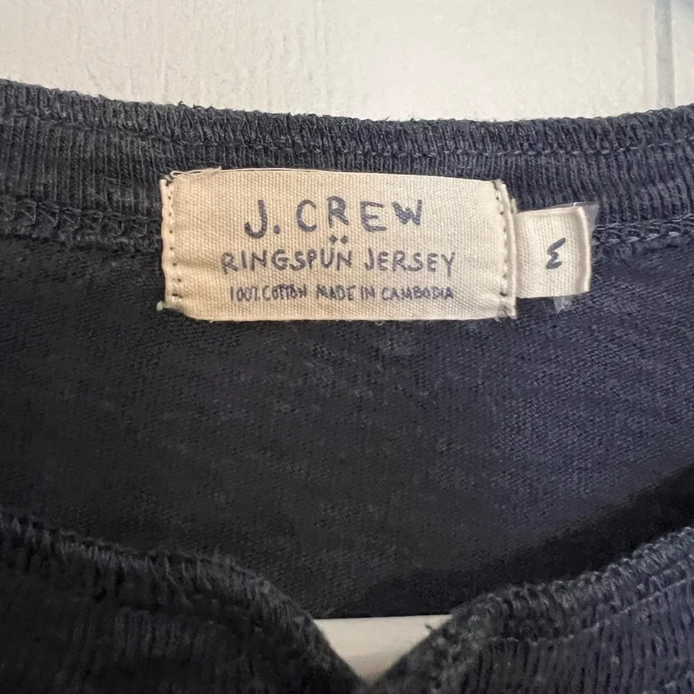 J.Crew ringspun jersey 100% cotton long‎ sleeve size M